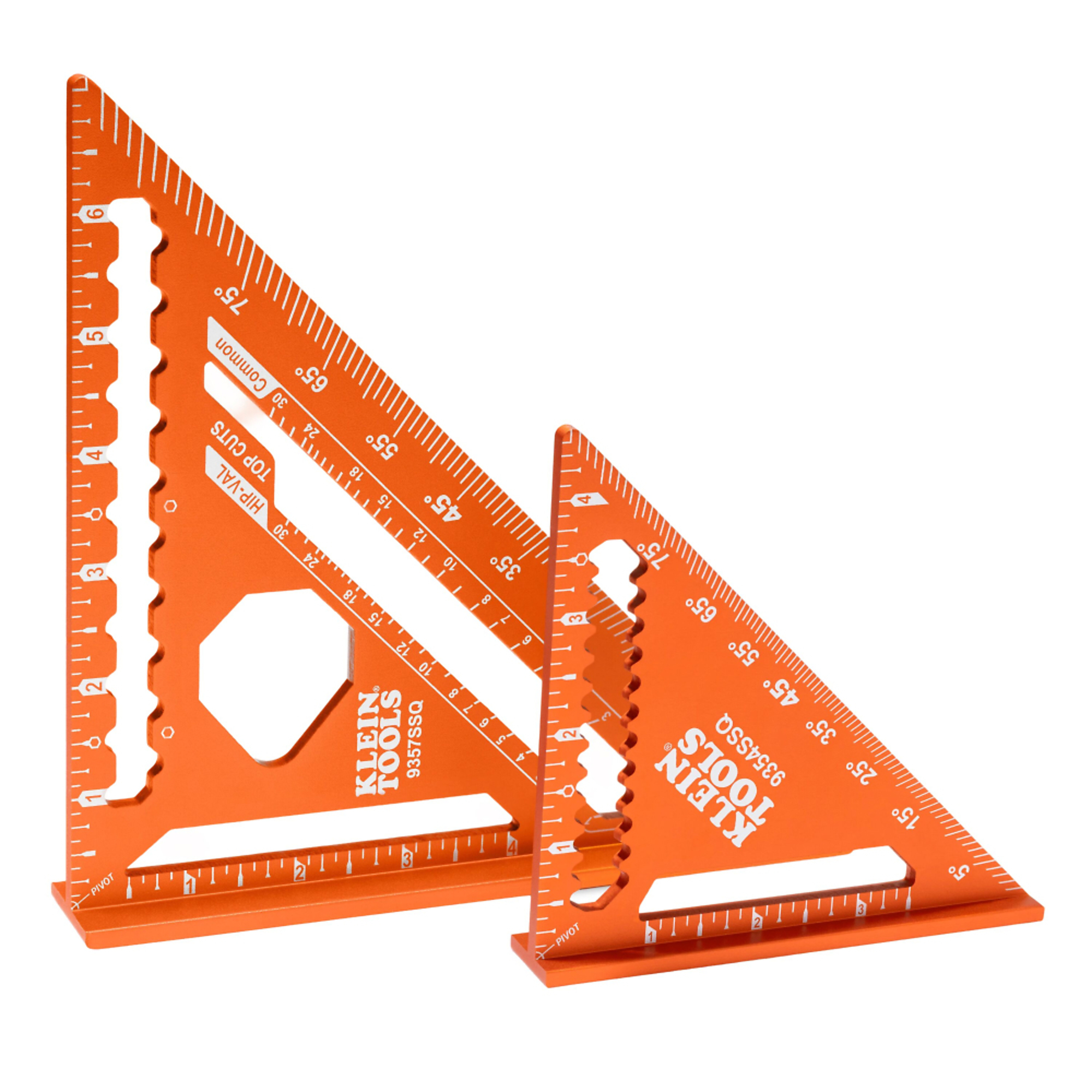 Trim and Rafter Square Kit, 2-Piece, Klein Tools Model# 93547SQVP